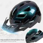 Kids Bike Helmet, Toddler Helmet for Kids 3-5/5-8/8-10 Years Boys Girls, Adjustable Youth Bike Helmets with Detachable Visor, Bicycle Helmets for Skateboard Scooter Cycling