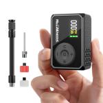 MEGAWHEELS Mini Bike Tire Pump, 120PSI Electric Bicycle Pump with Presta and Schrader Valve, Portable Bike Pump for Road Bike, City, Mountain and E-Bike