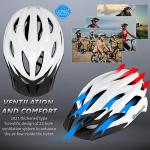 Gudook Bike Helmets for Men - Women Bicycle Helmet Adult - Certified Lightweight Comfort Adjustable Cycling Helmet with Detachable Visor for Mountain Road Biker