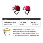 Radio Flyer Toddler and Children's Bike Helmet, CPSC Safety Certified, Universal Size Kids Bicycle Safety Helmet, Ages 2–5, Multiple Colors Available