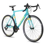 HH HILAND 700c Road Bike 14 Speed, Aluminum Frame Racing Bike, City Commuter Bicycle for Men Women