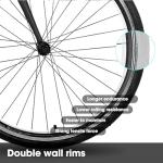 HH HILAND 700c Road Bike 14 Speed, Aluminum Frame Racing Bike, City Commuter Bicycle for Men Women