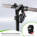 Electric Scooter Lock Cable with Mounting Bracket