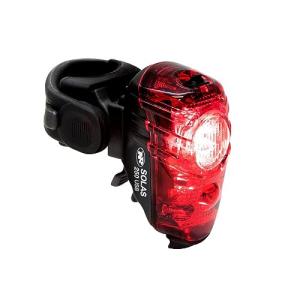 NiteRider Solas 250 USB Rechargeable Bike Tail Light – Ultra Bright Rear Bike Light for Night Riding – Bicycle Light with Daylight Flash Mode – Easy Install Taillight for Road, MTB, Ebike, Commuting