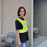 IDOU Reflective Vest Safety Running Gear - High Visibility Vest with Pocket for Running, Biking, Walking, Women & Men/D/L1