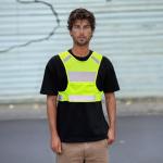 IDOU Reflective Vest Safety Running Gear - High Visibility Vest with Pocket for Running, Biking, Walking, Women & Men/D/L1