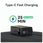 CYCPLUS AS2 Ultra Tiny Bicycle Pump with Gauge, Max 120 PSI Electric Mini Pump, Auto Stop, with Presta and Schrader Valve for E-Bike, MTB, and Road Bike AS2 Ultra (3.06oz)