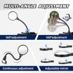 Adjustable Bike Handlebar Mirror for Safe Riding