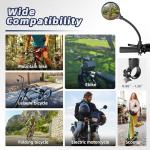 Adjustable Bike Handlebar Mirror for Safe Riding