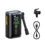 Fanttik X11 Ace Mini Bike Pump, 21s Fast Inflate Bicycle Pump with Gauge, 150PSI Electric Air Pump Portable with Presta and Schrader Valve for Mountain Bike, Road Bike, Electric Bike, MTB