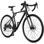 YITAHOME 700C Road Bike, 21 Speed Commuter Bicycle for Men Women, Lightweight Aluminum Frame Racing Bike, Adult Bicycle with Dual Disc Brake