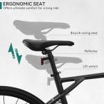 YITAHOME 700C Road Bike, 21 Speed Commuter Bicycle for Men Women, Lightweight Aluminum Frame Racing Bike, Adult Bicycle with Dual Disc Brake