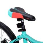 HH HILAND 26 Inch Mountain Bike for Women, 18 Speeds Gear, Front Suspension Fork, Aluminum Frame MTB, Adult Ladies Bicycle, Green