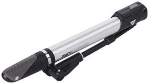 Topeak Mini Morph Bike Pump , Silver, Black, 26 x 5 x 2.8 cm / 10.2” x 2.0” x 1.1”