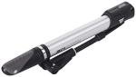Topeak Mini Morph Bike Pump , Silver, Black, 26 x 5 x 2.8 cm / 10.2” x 2.0” x 1.1”