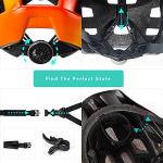 SIFVO Kids Bike Helmet for Boys and Girls Ages 8-14 Adjustable Youth Helmet with Detachable Visor Lightweight, Safe & Stylish Cycling Bicycle Helmets for Kids 54-57cm