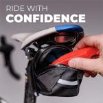 Gorilla Force Bike Tire Levers Set of 4, Easy-to-Use Bicycle Tire Levers Tool Set for Removal, Changing, and Repair – Strong No-Scratch Plastic for Road, MTB, and Mountain Kits (Lava Red)