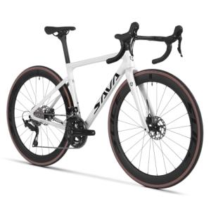 SAVADECK Carbon Road Bike,Lightweight Full Carbon Racing Bicycle with Shimano R7120 24S Shift Groupset and Hydraulic Oil Disc Brake Bike