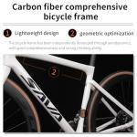 SAVADECK Carbon Road Bike,Lightweight Full Carbon Racing Bicycle with Shimano R7120 24S Shift Groupset and Hydraulic Oil Disc Brake Bike