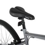 HH HILAND 27 Inch Mountain Bike, Mens Womens MTB with 18 Speeds, High-Tensile Steel Frame, V Brake, Hardtail Bicycle for Adults Gray