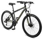 Mongoose Montana Sport Men and Women Mountain Bike, 21-Speed Drivetrain with Trigger Shifters, 27.5-Inch Wheels, 18.5-Inch Large Frame, Black