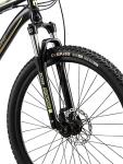 Mongoose Montana Sport Men and Women Mountain Bike, 21-Speed Drivetrain with Trigger Shifters, 27.5-Inch Wheels, 18.5-Inch Large Frame, Black