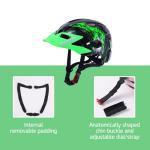 Kids Helmet, SIFVO Kids Bike Helmet Boys and Girls Bike Helmet with Cool Visor Helmet for Kids 5-14, Kids Bike Helmets Youth Bike Helmet Adjustable & Lightweight 50-57cm