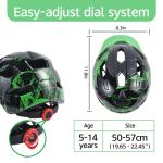 Kids Helmet, SIFVO Kids Bike Helmet Boys and Girls Bike Helmet with Cool Visor Helmet for Kids 5-14, Kids Bike Helmets Youth Bike Helmet Adjustable & Lightweight 50-57cm