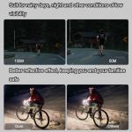 AOZUO 6Pcs High Visibility Reflective Bands, Elastic Ankle Straps Wristbands Reflective Arm Bands for Night Walking Reflective Gear for Bike Pants Cuff Clip Cycling Running Jogging Outdoors Hiking