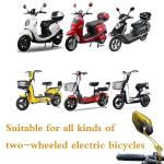 Nakazawa Bicycle Mirrors for Handlebars 2 Pack, Bike Mirrors for Electric Bike,Enhance Safety with Bicycle Mirrors Handlebar Mount,Ideal Bike Mirrors for Handlebars(Yellow)