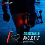 Bike Tail Light 2 Pack - Easy Bicycle Rear Light Installation - USB C Rechargeable Bike Lights for Night Riding - 18 Hour Max - Bicycle Brake Safety - 4 Modes LED (Luces para Bicicleta)