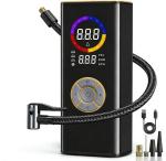 KIAIR Tire Inflator Portable Air Compressor, Cordless Air Pump for Car Tires