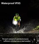 DOVEYI Bike Lights Front and Back, 5000 mAh USB Rechargeable Bicycle Lights, Super Bright 1200 Lumen Bike Headlight and Taillight Set for Night Riding, Cycling Accessories for Road and MTB