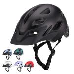 Kids Bike Helmet, Adjustable Toddler Youth Helmet with Detachable Visor & LED Light for 3-5/5-8/8-12 Years Boys Girls, Multi-Sport Helmet for Bicycle Cycling Scooter Skating, 2 Sizes