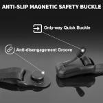 LUMDEER Adult Bike Helmet, Precisely Crafted Adjustable Bicycle Helmet[Safety Certified] with Magnetic Rechargeable Light, 23 Air-Vents