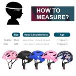 GLAF Baby Bike Helmet Toddler Helmets for 1 Year Old and up Infant Girls Boys Multi Sport Adjustable for Scooter Bicycle Kids Youth Child Skateboard Safety Cycling (XS, Flower)
