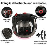 CELOID Kids Bike Helmet,Toddler Skateboard Helmets for Ages 5-8-9 Years Boys Girls，Adjustable Multi-Sport Bicycle Skateboarding Football Roller Skating Scooter Rollerblade Balance Bike Helmet,Pink