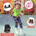 CELOID Kids Bike Helmet,Toddler Skateboard Helmets for Ages 5-8-9 Years Boys Girls，Adjustable Multi-Sport Bicycle Skateboarding Football Roller Skating Scooter Rollerblade Balance Bike Helmet,Pink