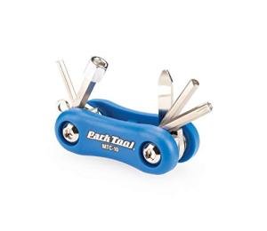 Park Tool MTC-10 Bicycle Multi-Tool with 3, 4, 5 & 8mm Hex Wrenches, T25 & Screwdriver