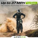 Windone K20 Electric Bike for Adults, 1000W Peak Motor, 28MPH Speed & 60-Mile Range (PAS), 7-Speed All-Terrain Fat Tire Ebike with Cruise Control, UL Certified, Moped E-Bike for Commuting Beach Snow