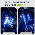 Windone K20 Electric Bike for Adults, 1000W Peak Motor, 28MPH Speed & 60-Mile Range (PAS), 7-Speed All-Terrain Fat Tire Ebike with Cruise Control, UL Certified, Moped E-Bike for Commuting Beach Snow