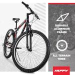 Huffy Mountain Bikes for Men, 26/27.5 Inch Sizes, Suspension Available, Fat Tire Option, Sleek Graphics, Disc Brakes Available, Adjustable Comfort Saddle