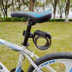 RYANGO Bike Lock, 4 Feet Bike Locks Heavy Duty Anti Theft, 5 Digit Combination Lock Bicycle Lock, Bike Cable Lock with Mounting Bracket, Bicycle Locks Cable Lock for Road Bike Mountain Bike Scooter