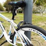 RYANGO Bike Lock, 4 Feet Bike Locks Heavy Duty Anti Theft, 5 Digit Combination Lock Bicycle Lock, Bike Cable Lock with Mounting Bracket, Bicycle Locks Cable Lock for Road Bike Mountain Bike Scooter