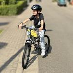 JOYSTAR Contender 20 Inch Kids Bike for Boys & Girls Ages 7-13 Years 20" Mountain Bike with Full Dual-Suspension Steel Frame and 1-Speed Drivetrain with Kickstand Blue