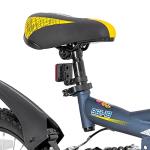 JOYSTAR Contender 20 Inch Kids Bike for Boys & Girls Ages 7-13 Years 20" Mountain Bike with Full Dual-Suspension Steel Frame and 1-Speed Drivetrain with Kickstand Blue