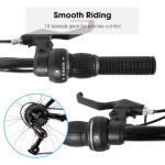 HH HILAND 24 26 inch Mountain Bike for Men Women, 21 Speeds High-Carbon Steel Frame, Sport Cycling MTB Bicycle for Adult