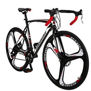 OBK Road Bikes for Men 54cm Frame 21 Speed Gears 700C Wheels Mens Bicycle (Wheel 3)