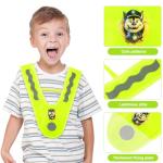 Essoy Reflective Vests for Kids Child Students,High Visibility Kids Safety Vests with 2 Reflective Bracelets for Biking Outdoor