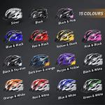 JBM Bike Helmet, Bicycle Helmet for Men and Women, Bike Helmet for Adult Cycling Helmet with Visor